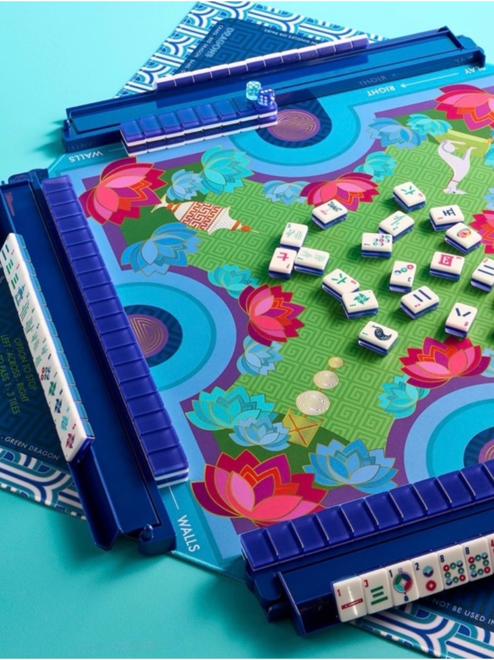 Jonathan Adler x Michaels Blue Mahjong Tiles Game Set